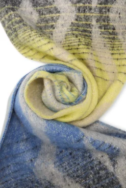 James Lakeland Saltillo Yellow Scarf