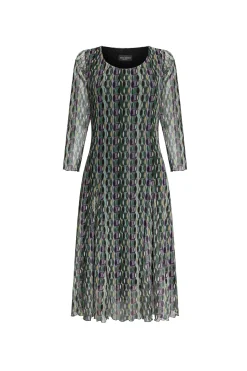 James Lakeland Sheer Sleeve Boho Dress