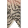 James Lakeland Tiger Print Black Scarf