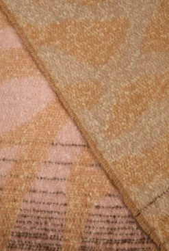 James Lakeland Tiger Print Brown Scarf