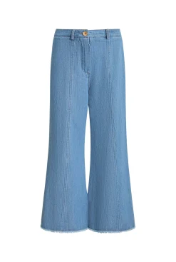 James Lakeland Wide Leg Denim Trousers