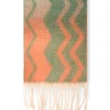James Lakeland Zig Zag Green Scarf